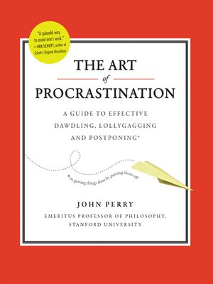 cover image of The Art of Procrastination